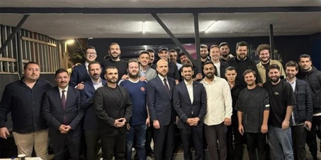 Bilal Erdoan, sosyal medya fenomenlerinin de aralarnda olduu nl isimlerle bulutu