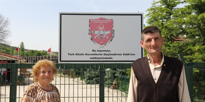 15 milyon TL değerindeki arazisini TSK'ya bağışladı