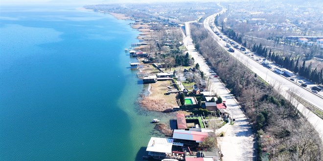 Sapanca Gölü kaçak yapılardan arındırılacak