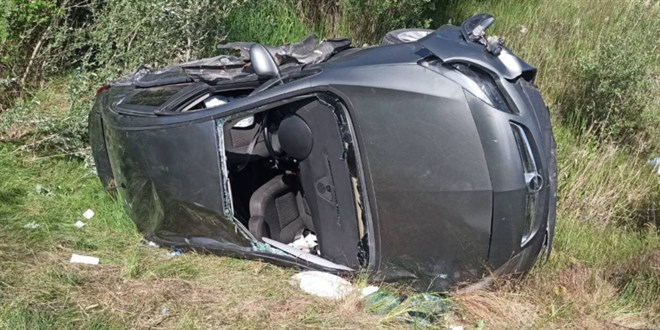 Yozgat'ta trafik kazası: 3 kişi yaralandı