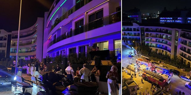 Alanya'da 5 Yldzl Otelde Yangn: 622 Turist Tahliye Edildi