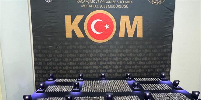 Edirne'de 50 Milyon Liralık Kehribar ve Pırlanta Operasyonu