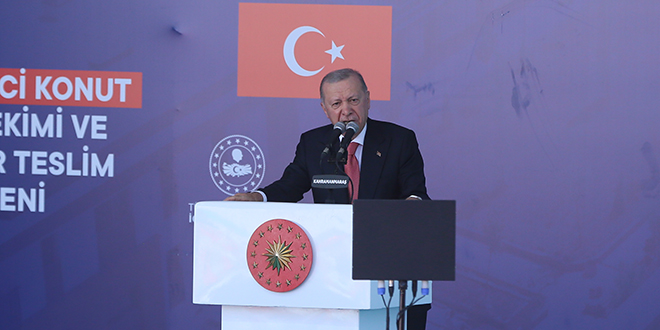 Teslim edilen deprem konutu says 250 bini at