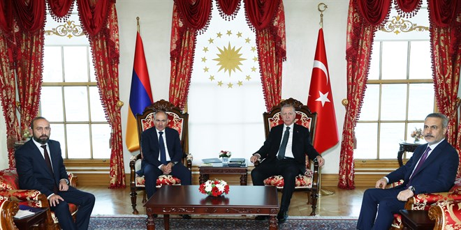 İletişim Başkanlığından Erdoğan-Paşinyan görüşmesine dair açıklama