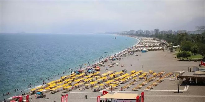 AYT sonras sahiller doldu