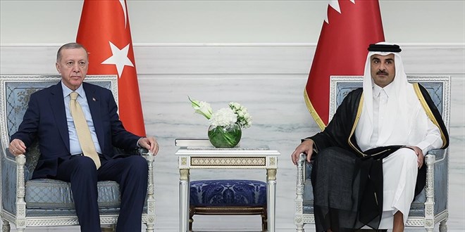 Erdoğan, Katar Emiri Al Sani ile telefonda görüştü