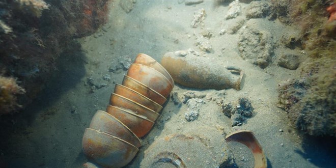 Akdeniz'in derinliklerinde 2 bin y�ll�k tarih g�n y�z�ne ��kt�