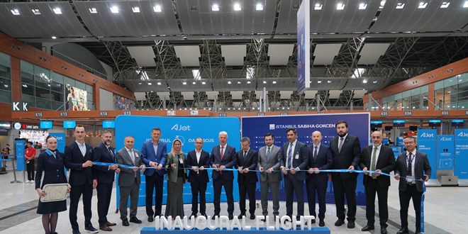 AJet, Suriye uçuşlarına başladı