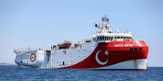 Oru Reis Sismik Gemisi anakkale Boaz'ndan Geti