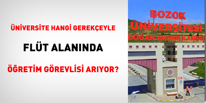 niversite Hangi Gerekeyle Flt Alannda retim Grevlisi Aryor?