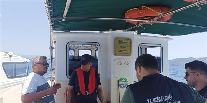 Bodrum ve Marmaris'te 4 tesise ve 2 gemiye 11,2 milyon lira ceza kesildi