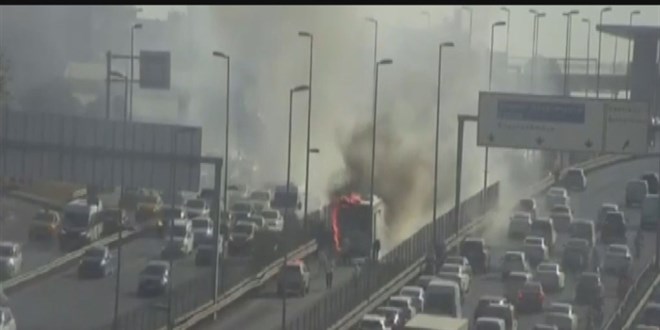 �ETT'den Bak�rk�y'deki metrob�s yang�n�na ili�kin a��klama