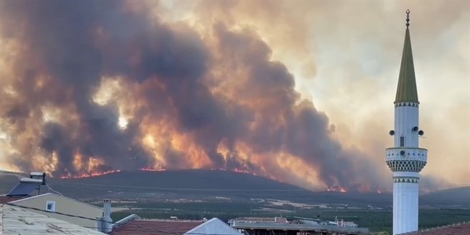 �leti�im Ba�kanl���ndan Tekirda�'daki orman yang�n�na ili�kin a��klama