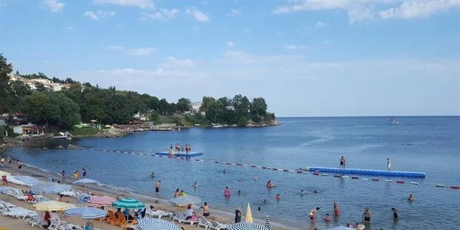 Sinop sahillerine yasak geldi