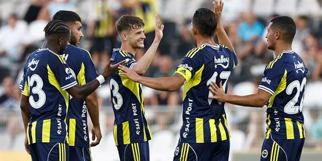 Fenerbahe hazrlk manda zaferle dnd