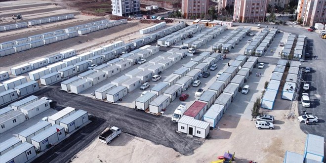 Elaz'da konteyner kentlerde son tahliye tarihi 1 Austos
