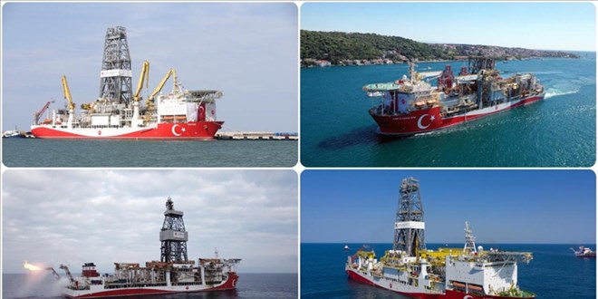 Trkiye, dnyann en byk 4. deniz enerji filosuna sahip'