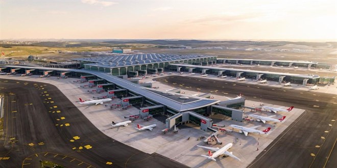 İstanbul Havalimanı 1560 Uçuşla Zirvede