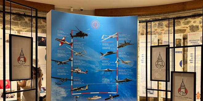 Galata Kulesi'nde Hezarfen'den Beri Ayn� Ruhla Sergisi