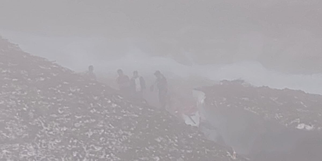 �aml�hem�in'de kar k�tlesinin alt�nda kalan kad�n �ld�