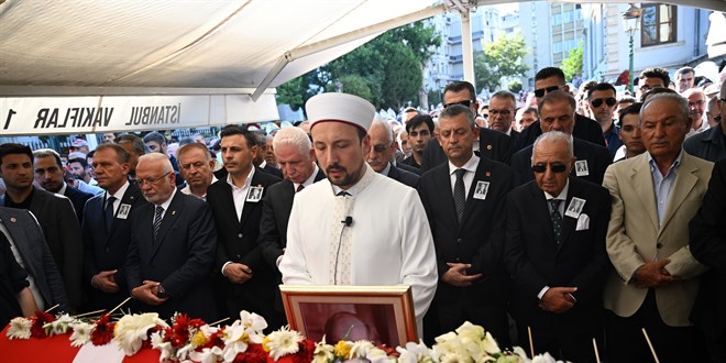 Eski CHP Genel Başkanı Öymen son yolculuğuna uğurlandı