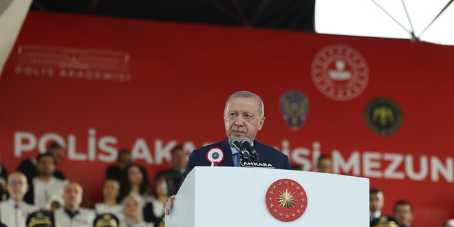 Erdoan: Hibir tuzak Terrsz Trkiye yolundan dndremez