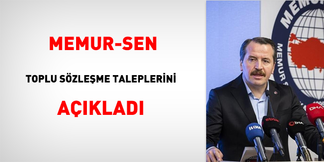 Memur-Sen Toplu Szleme Taleplerini Aklad