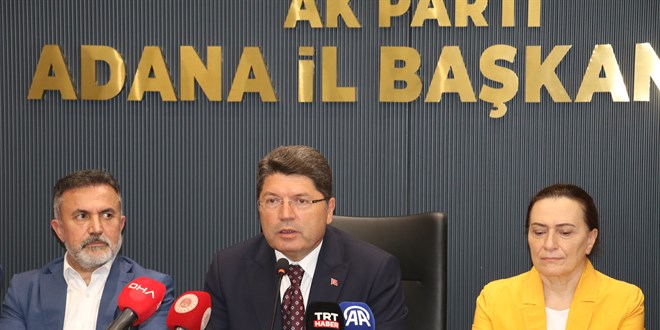 Bakan Tun�: Savunman�n yap�laca�� yerler meydanlar de�il, mahkemelerdir