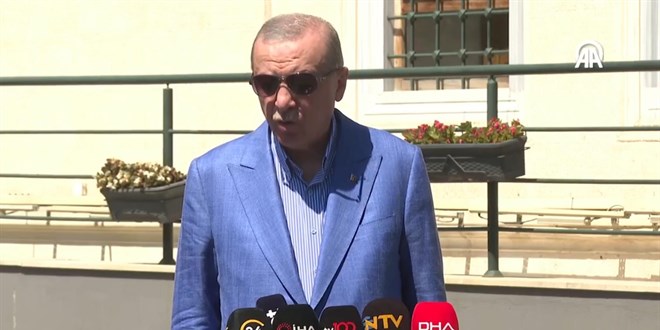 Cumhurbakan Erdoan: Bu hafta iinde Putin ve Trump ile grebilirim