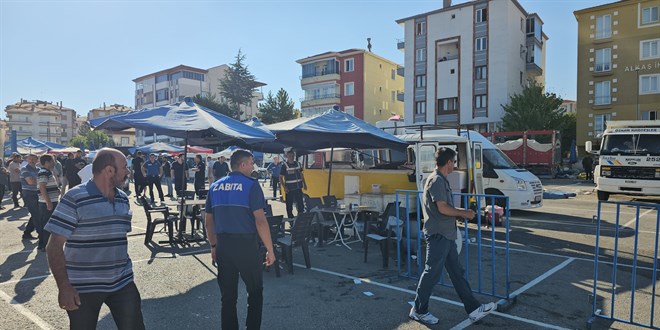 orum'da pazarclar arasndaki silahl kavgada 1 kii ld