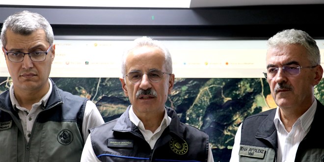 Bakan Uralo�lu: Bursa'daki yang�n�n enerjisi azald�