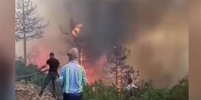 Yang�na m�dahale ederken kalp krizi ge�iren itfaiye eri kurtar�lamad�