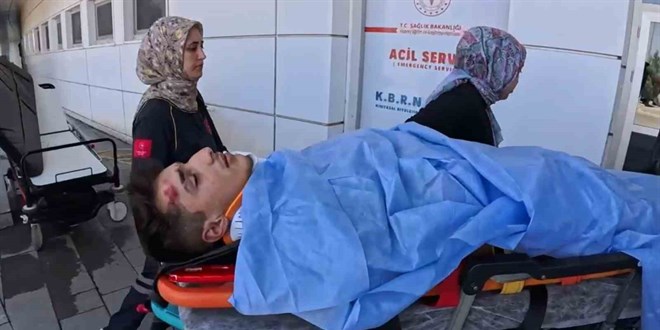 Aksaray'da polis memuruna �arpan s�r�c� tutukland�!