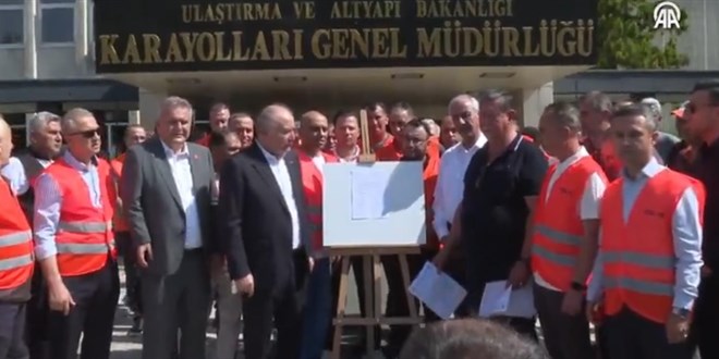 TRK-, grev kararn Karayollar Genel Mdrlne ast