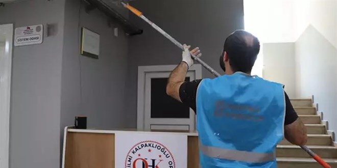 Y�k�ml�ler, okullar� yeni d�neme haz�rl�yor