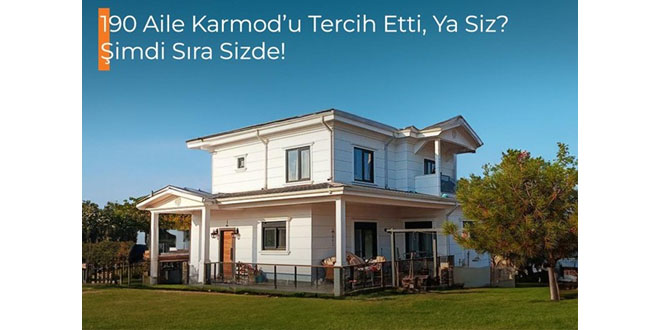 Karmod, Haziran ayında 190 konut satışıyla sektöre damga vurdu