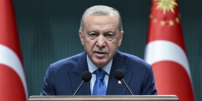 Erdo�an'dan �ehit itfaiye erinin ailesine ba�sa�l��� mesaj�