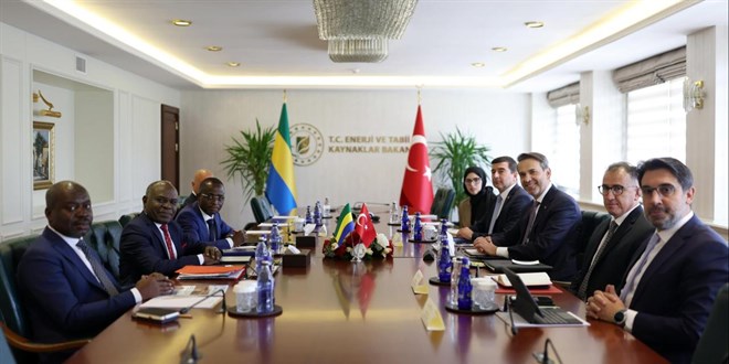 Bakan Bayraktar, Gabonlu bakanlarla grt