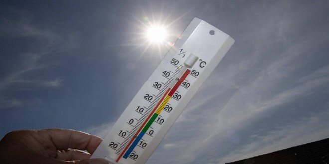 S�cakl�klar 19 kentte 40 derecenin �zerine ��kt�