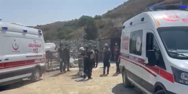 Elazığ'da maden ocağında göçük: 1 işçi göçük altında