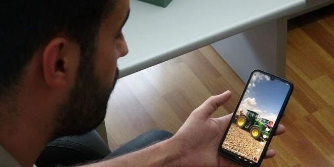 Video izlerken kendi aracını gördü!