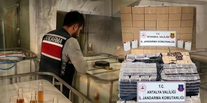 Kaçak alkol imalatçılarına göz açtırılmıyor: 121 gözaltı