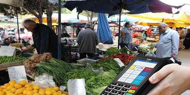 Pazarlarda Kartla deme Dnemi Balyor: POS Zorunluluu