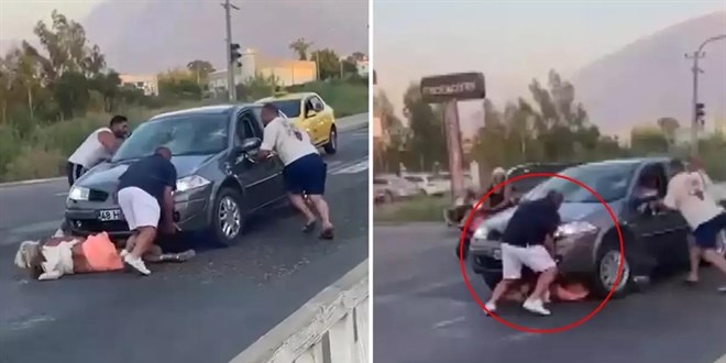 �arpt��� kad�n�n �zerinden ge�meye kalkan s�r�c� tutukland�