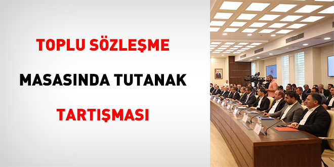 Toplu Szleme Masasnda Tutanak Tartmas