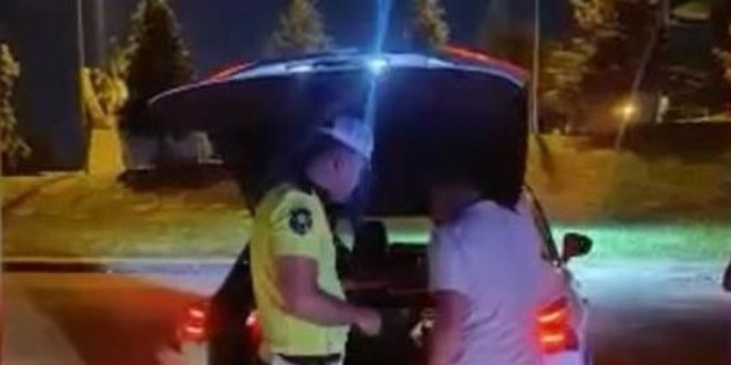 Kayseri'de 'drift'in bedeli a��r oldu: 64 bin TL ceza yaz�ld�