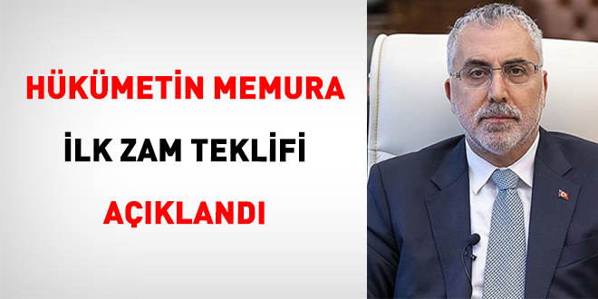 Hkmetin Memura lk Zam Teklifi Akland