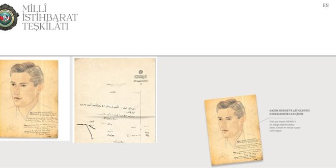 M�T Ar�ivinden ��kt�: 1950 Tarihli Naz�m Hikmet �mzas� ve �iiri