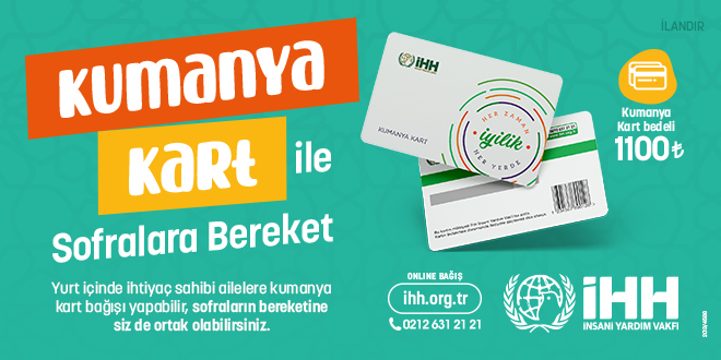 Kumanya Kart le Sofralara Bereket!