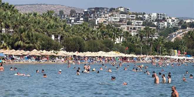 Bodrum'u yln ilk 7 aynda 570 binin zerinde yabanc turist ziyaret etti